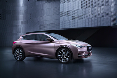 Infiniti releases first image of sleek, seductive Q30 Concept ahead of world premiere at Frankfurt Motor Show