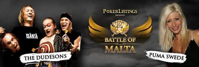 Puma Swede and The Dudesons Heading to PokerListings Battle of Malta in September
