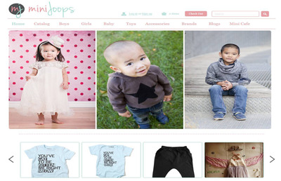 Fashion Forward Children's Clothing from Top International Designers Now Available from MiniJoops Online Retail Store