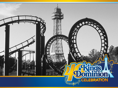 Kings Dominion To Celebrate 40 Years of Family Fun, Thrills and Memories