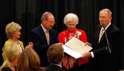 Songwriters' Original Manuscript of 'Tennessee Waltz' Given to UT's Natalie L. Haslam Music Center