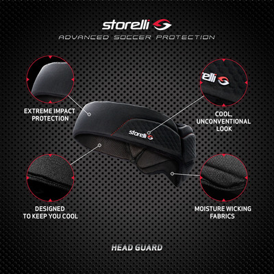 Revolutionary Protective Head Guard for All Soccer Players Introduced Today by Storelli Sports