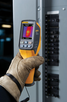 New Fluke VT04 Visual IR Thermometer's sharper resolution detects issues instantly