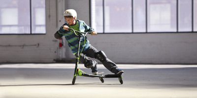 Yvolution™ Follows Best-Selling Y Fliker Scooters with Revolutionary New Y Fliker™ Carver Performance Scooters Featuring Patented FLEX Technology
