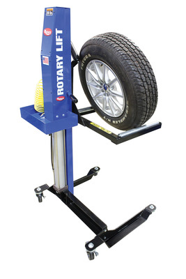New Air-Powered Mobile Wheel Lift from Rotary Lift Reduces Risk of Employee Injury