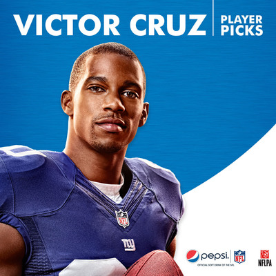Victor Cruz NFL #FanEnough Player Picks Page