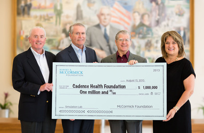 Cadence Health Receives $1 Million McCormick Foundation Grant