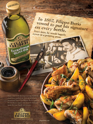 Filippo Berio Olive Oil Launches Largest National Advertising Campaign in 150-Year History
