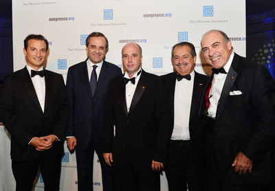 The Hellenic Initiative Raises $1.9 Million At Inaugural Banquet And Honors Andreas Dracopoulos, Muhtar Kent, And Andrew N. Liveris