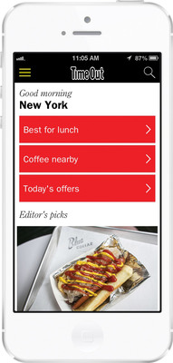 Time Out Launches New Universal Mobile App