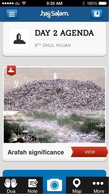 Convergence of Technology and Hajj with the new HajjSalam Smartphone app