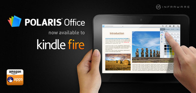 INFRAWARE Launches POLARIS(R) Office on Amazon Appstore