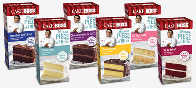 CAKE BOSS™ Cake Mixes &amp; Frostings Available at Stores Nationwide