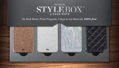 Case-Mate Launches Style Box™ --  The World's First Risk-Free Trial Program for Luxury Smartphone Cases