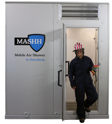 Respirable Crystalline Silica-Removing MASHH Mobile Air Shower by HalenHardy Wins Inaugural Environmental, Health &amp; Safety Shale Innovation Award at Shale Insight