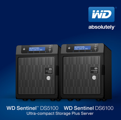 WD® Introduces New Ultra-compact Network Storage Plus Servers