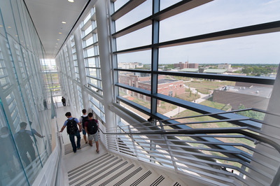 Landmark Rutgers building offers impressive technology, corporate setting to business school students and faculty