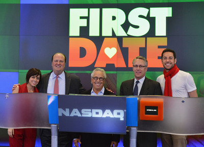 Altar Identity Studios Rings NASDAQ Closing Bell with Cast of First Date