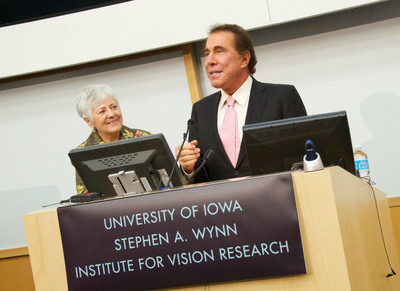 The University Of Iowa Commemorates The Naming Of The Stephen A. Wynn Institute For Vision Research