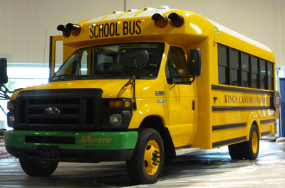 Trans Tech Bus and Motiv Power Systems Partner On New All-Electric School Bus
