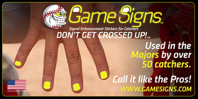 Boston Red Sox Catchers Will Use Game Signs Signal Enhancement Stickers During The 2013 World Series
