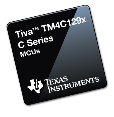 TI introduces gateway to the cloud for connected products with Tiva(TM) C Series TM4C129x MCUs, industry's first ARM® Cortex(TM)-M4 with Ethernet MAC+PHY