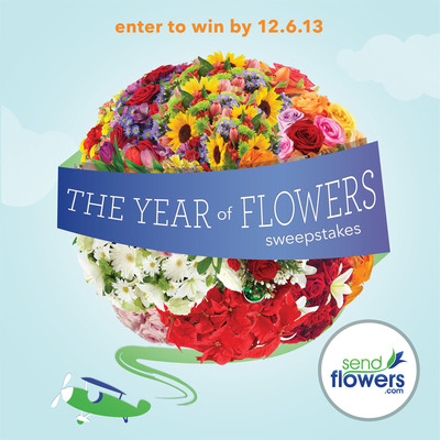 Send Flowers Launches The Year of Flowers Sweepstakes