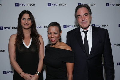 Oliver Stone And Liza Chasin Honored At NYU Tisch West Coast Benefit Gala