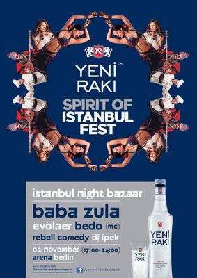The Spirit of Istanbul Fest 2013:El bazar nocturno Yeni Raki