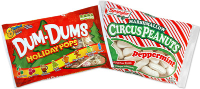 Spangler Candy Company Introduces Dum Dums® Holiday Pops and Peppermint Marshmallow Circus Peanuts