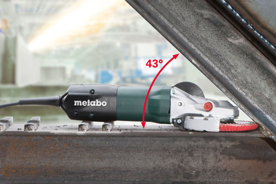 Metabo Introduces the Industry's First Flat Head Angle Grinders