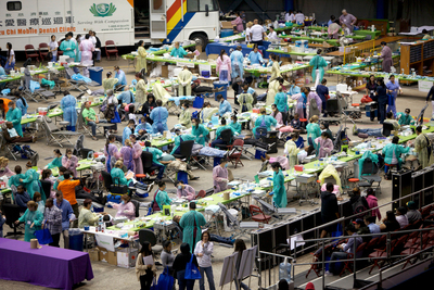 Care Harbor Provided Free Medical, Dental And Vision Services To More Than 3,000 Patients During Its Four-Day Clinic