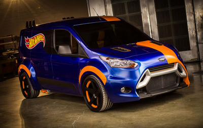 2014 Ford Transit Connect Gets Sizzling New Look Courtesy of Hot Wheels for SEMA