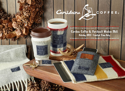 Caribou Coffee and Faribault Woolen Mill Co. Partner for Exclusive Co-Branded Holiday Collection