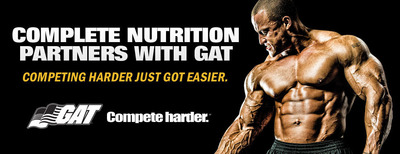 Complete Nutrition® partners with sports nutrition brand GAT