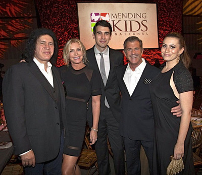 Mending Kids International Honors Gene Simmons, Shannon Tweed-Simmons, Nick Simmons And Sophie Simmons At Annual Gala