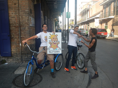 King of Condoms Tricycle To Hit The Streets Of New Orleans Starting November 13, 2013