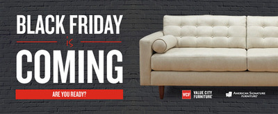 Value City Furniture &amp; American Signature Furniture Make Black Friday Shopping Easy
