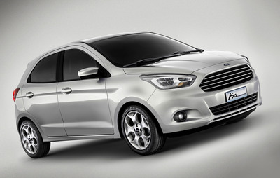 Ford Unveils All-New Global Small Car Concept in Brazil