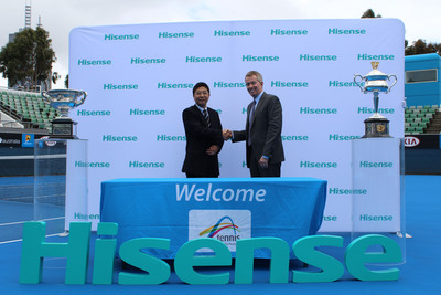 Hisense anota un saque ganador y se convierte en patrocinador y proveedor oficial para el Abierto de Australia