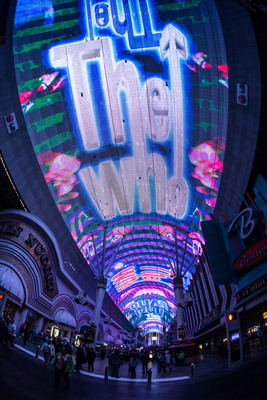 The Who - Miles Over Vegas New Viva Vision® Show Debuts at Fremont Street Experience