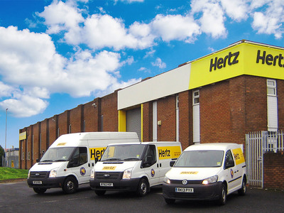 Hertz Launches New Van Supersite For Newcastle, England