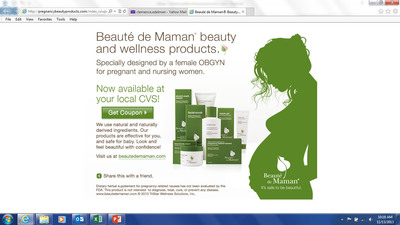 TriStar Wellness Solutions® Launches its First National Marketing Campaign for the Beaute de Maman® Brand