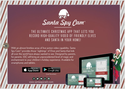 The Coolest New App for Christmas -- SANTA SPY CAM!