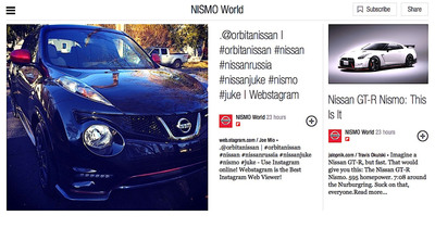 Nissan Launches New NISMO Flipboard Magazines - Digital Gateway To Keeping Up With All Things GT-R, Z® And Motorsports