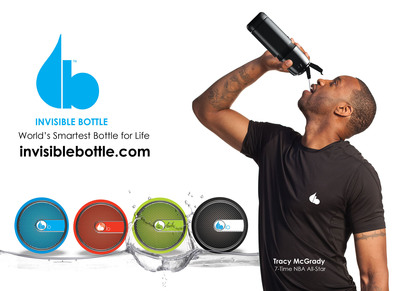 Tracy McGrady and Invisible Team Up to Launch the World's Smartest Multi-Functional Bottle