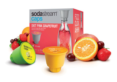 SodaStream Introduces Perfect Soda in Seconds with New SodaStream Caps