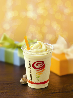Jamba Juice Celebrates The Holiday Season With The Return Of Eggnog Jubilee And A Special Gift Card Promotion*