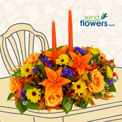 Send Flowers Launches New Thanksgiving Flower Bouquets