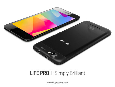 BLU Products announces addition to its flagship LIFE Series smartphone devices, introducing the new LIFE PRO